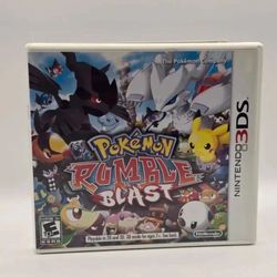 Pokémon Rumble Blast -Nintendo 3DS CIB *TESTED WORKS*