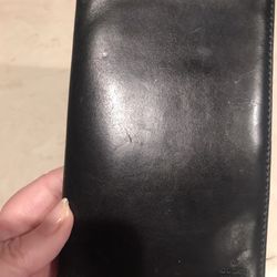 GUCCI long WALLET-Dark Brown Leather Not Flimsy