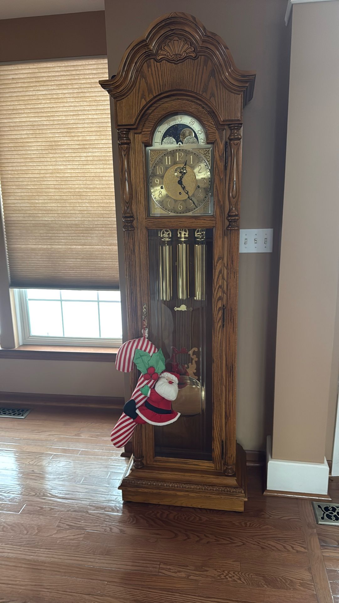 Beautiful Howard miller Grandfather Clock