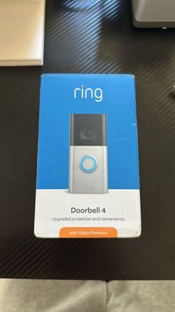 Ring Doorbell 4 Battery powered