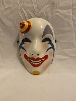 Original Pelzman Design Porcelain Clown Mask