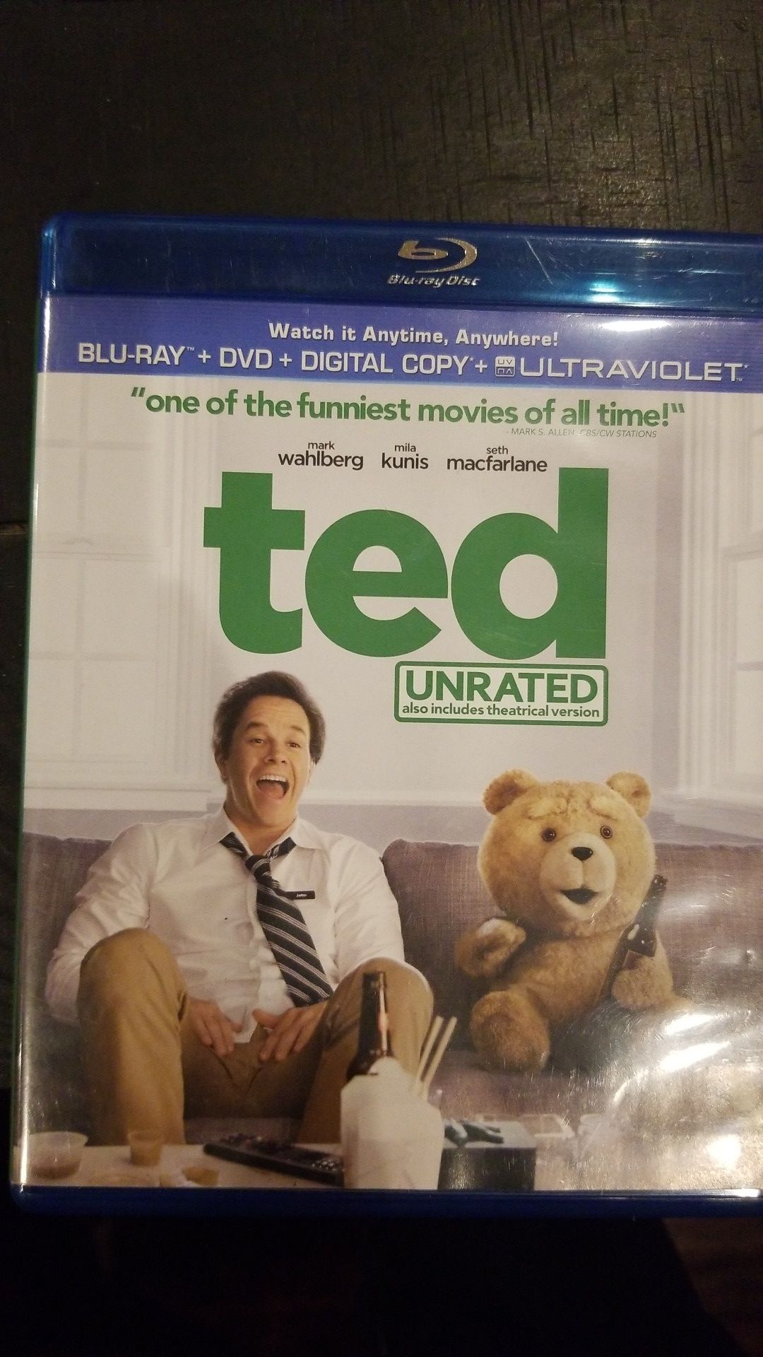 Ted Unrated Blu-ray +DVD