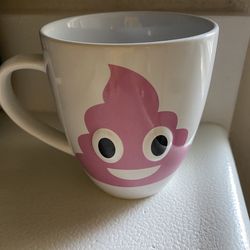 Pink Poop Emoji Coffee Mug