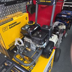 Gas pressure washer