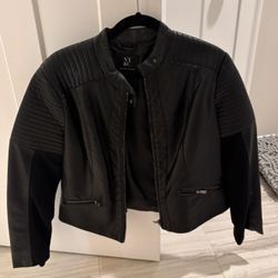 Black Leather NY&C Jacket, NO OFFERS 