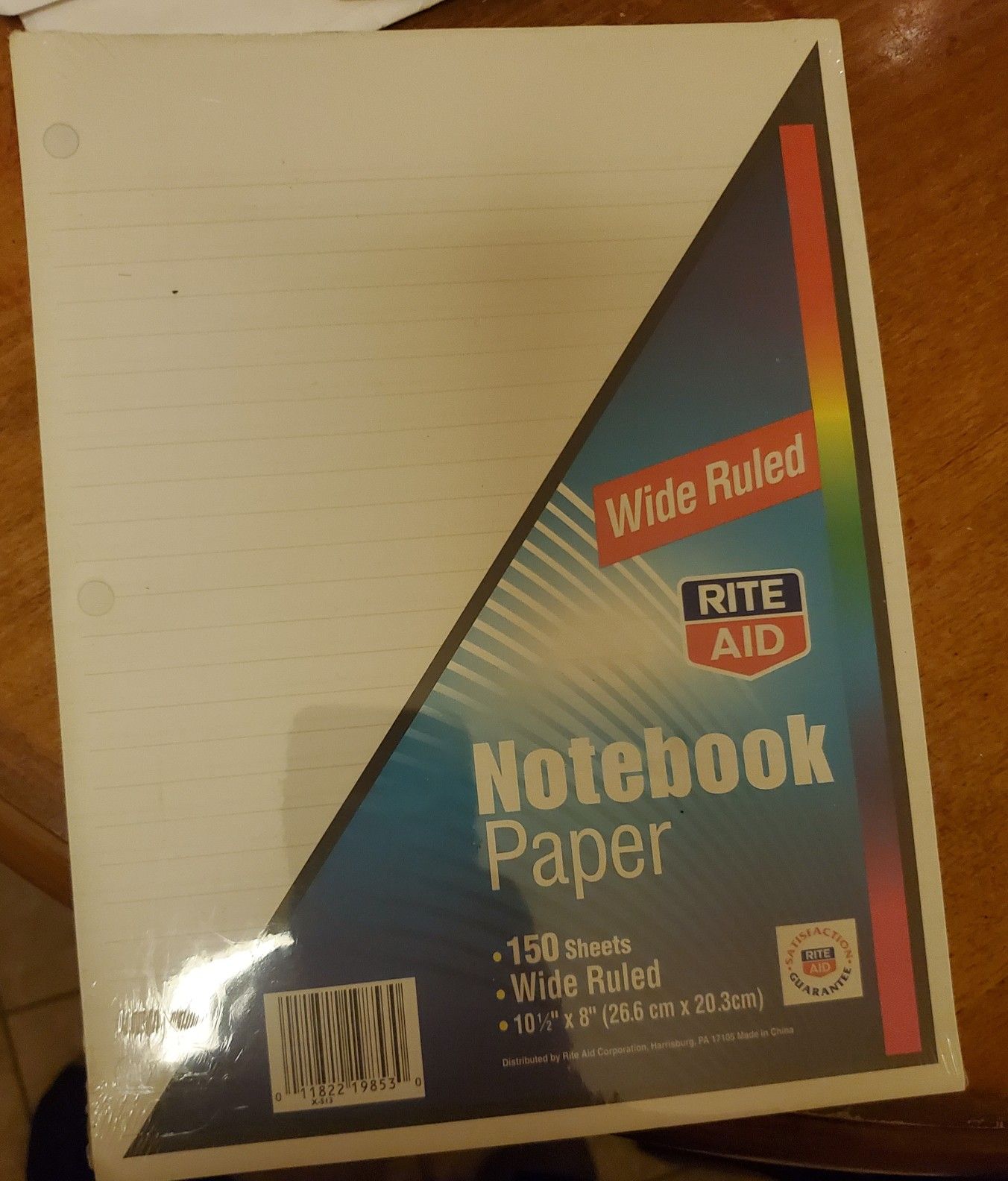 Notebook paper