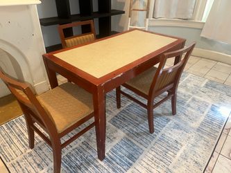 Free dining room table and chairs