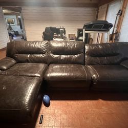 Leather Couch