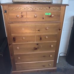 Wooden Bedroom Dresser 