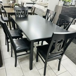 7pc Dining Set New FINANCING AVAIL
