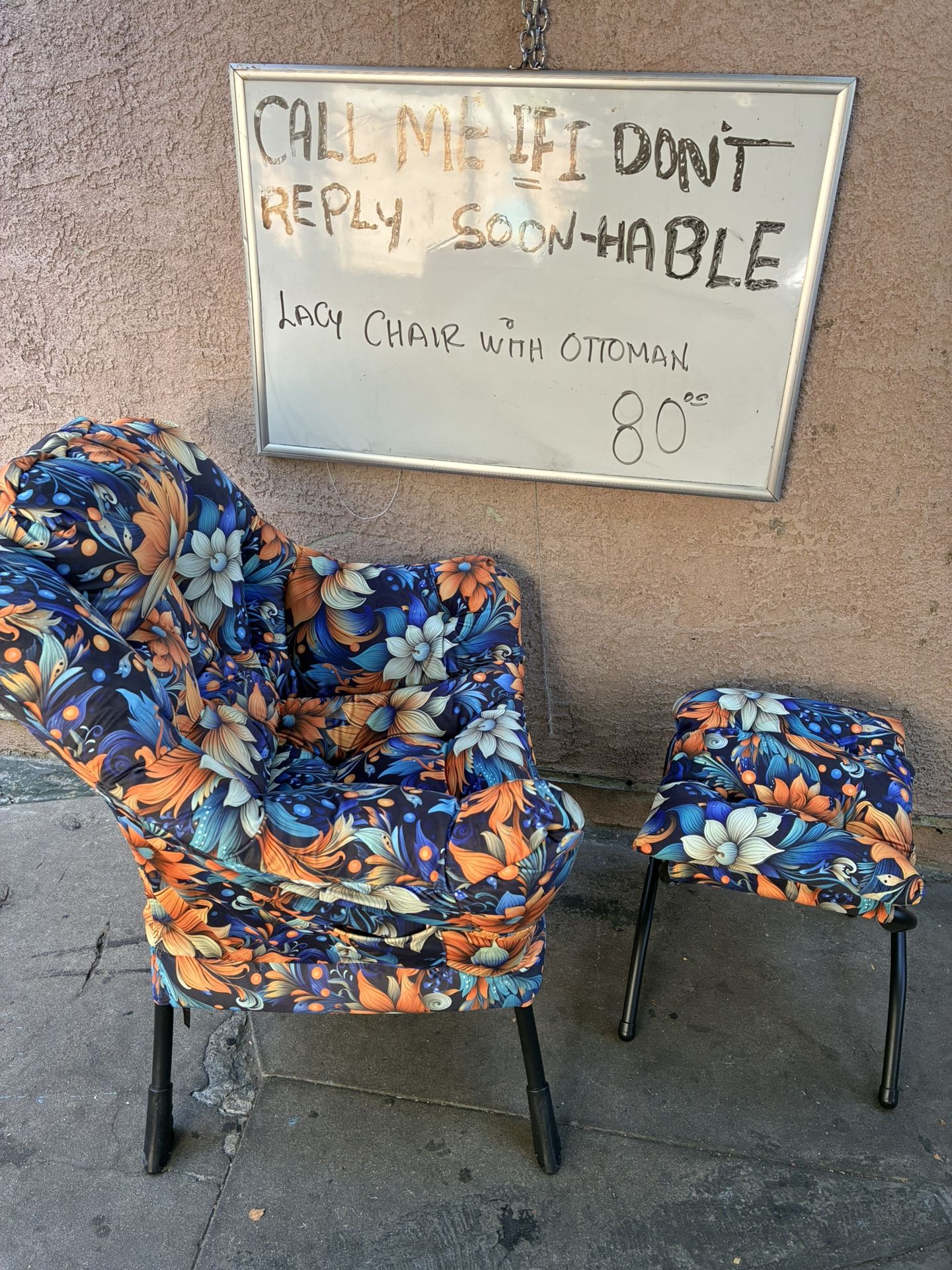 Lazy Boy Chair With Ottoman 