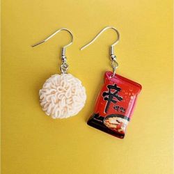 Cute Ramen Earrings 