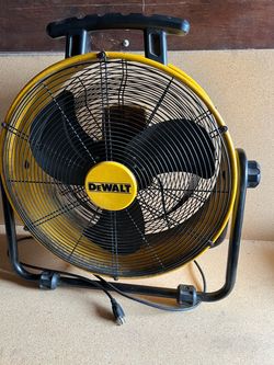 DEWALT 20” Industrial Drum Fan – 3 Speed High Velocity