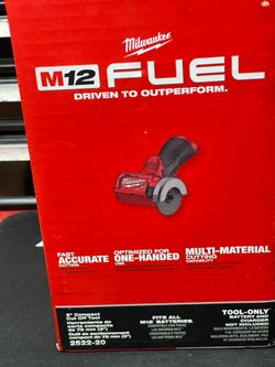 MILWAUKEE M12 FUEL 3” COMPACT CUT TOOL #2522-20  new ((tool only)))