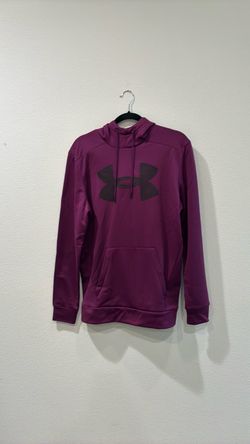 Under Armour Women’s Big Logo Fleece Shirt. Purple. Sz S.