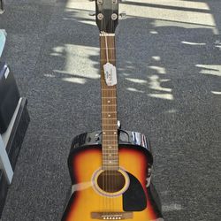 Fender Acoustic Guitar. FA-115PK. ASK FOR RYAN. #10(contact info removed)