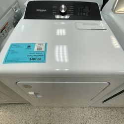 New Open Box Discounted-Whirlpool-Dryer