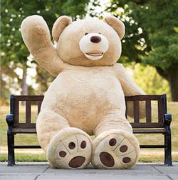 93" Plush Bear