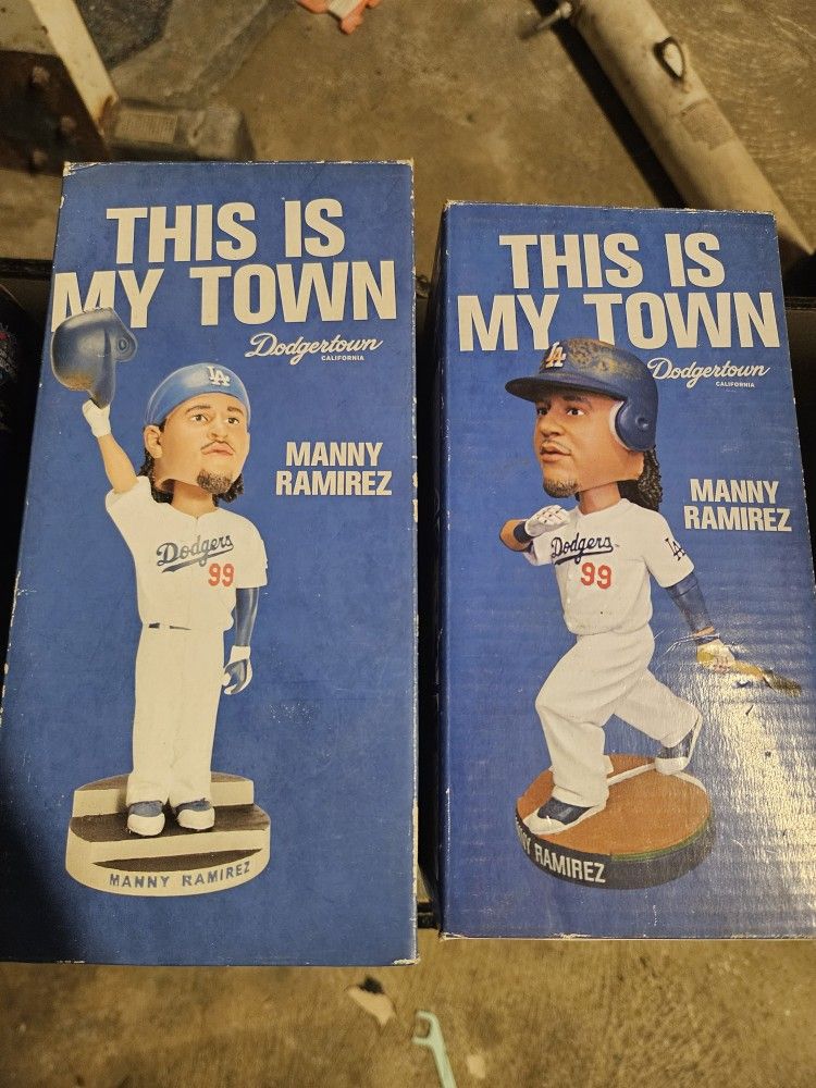 MANNYWOOD! 2 Manny Ramirez Bobblehead