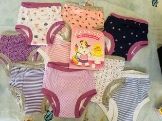New potty trained underwear bundle with book