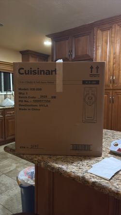 cuisnart 6in1 slushy aoft serve maker