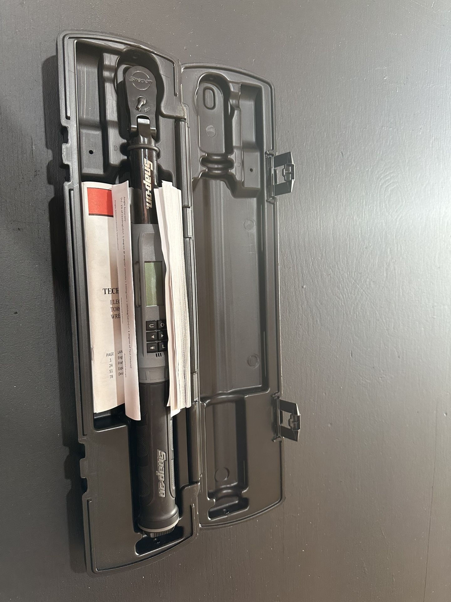 Snap On Digital Torque Wrench 3/8