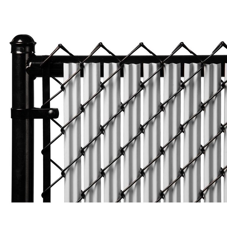 Gray 5ft Ridged Slat for Chain Link Fence