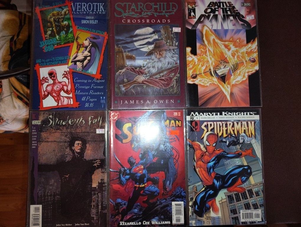 Comics 6 For $10
