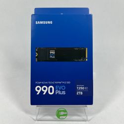 New Samsung 2280mm 990 EVO PLUS 2TB M.2 NVMe Gen 4.0 x 4 SSD MZ-V9S2T0
