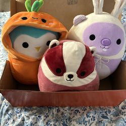 Squishmallows 3 For $5