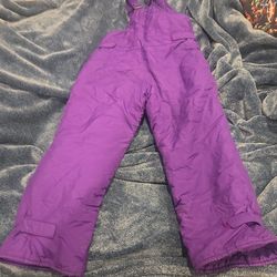 Purple Snow Bib used $15.00