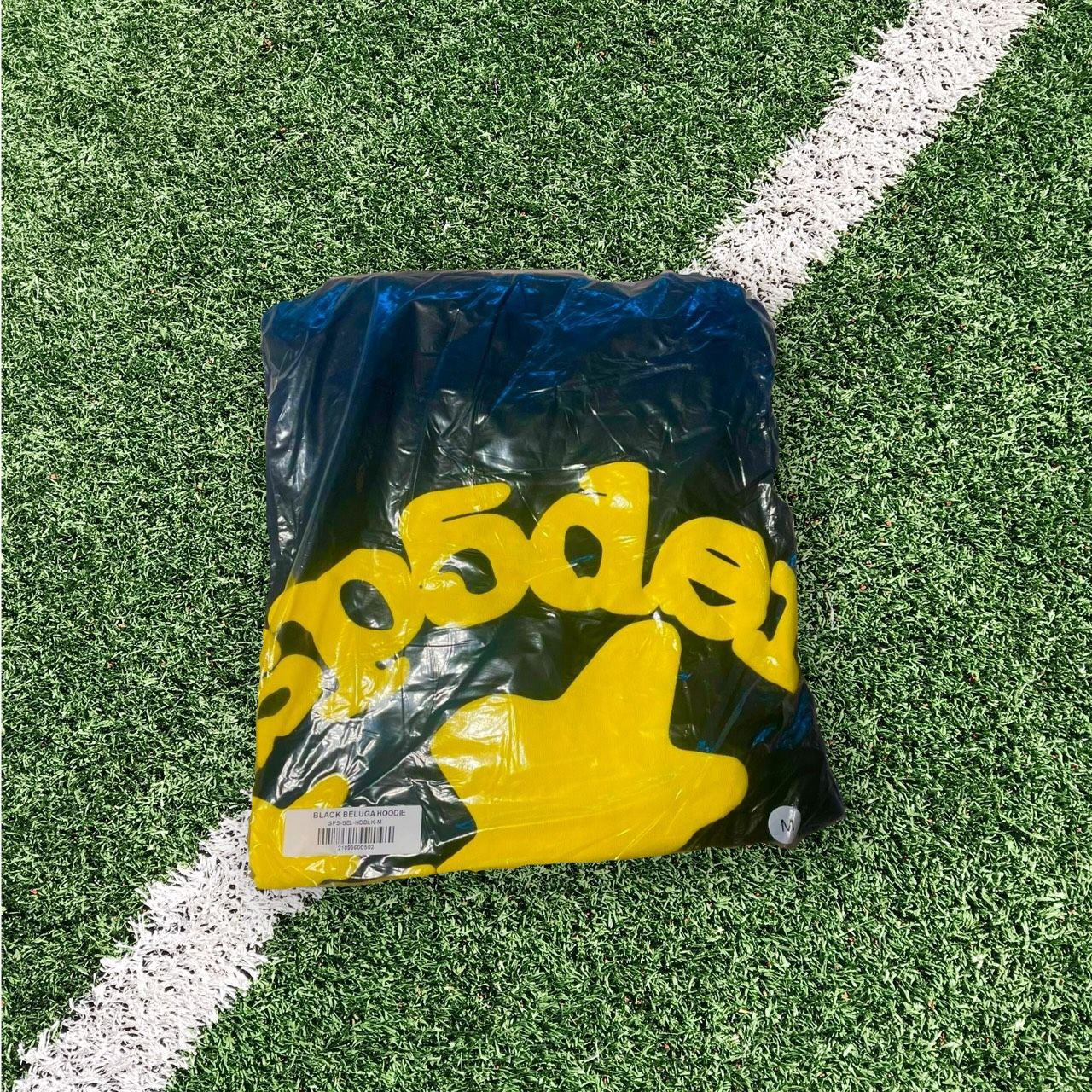 Sp5der Beluga Hoodie Onyx/Yellow