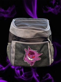 custom painted gengar backpack cooler