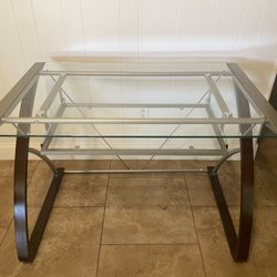 Glass top Office Desk