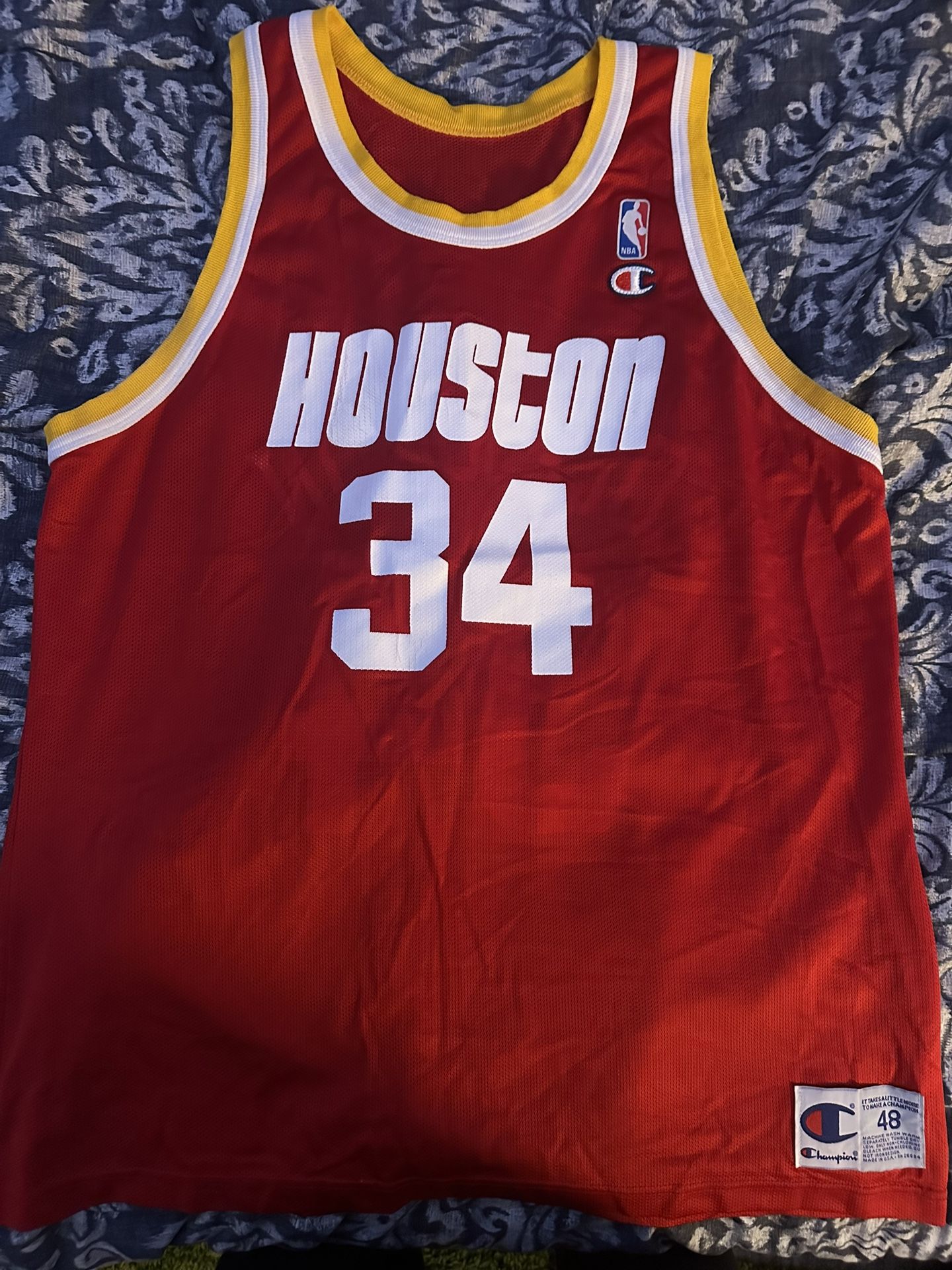 Houston Vintage Jersey Lakers Jersey