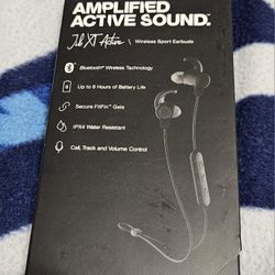 Brand New Skullcandy Jib XT Active Wireless Sport Earbuds - Black