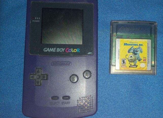 Game Boy Color Comes With Game Needs Batteries