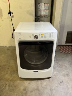 Big gas dryer heavy duty  Maytag everything works we deliver