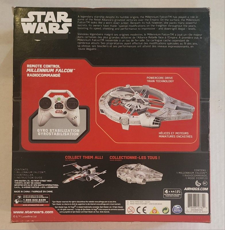 Takara Tomy Micromachine Telecomandata – Millennium Falcon Star Wars Force - 3