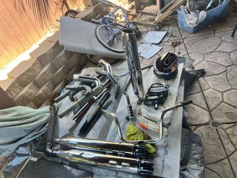 Harley Davidson heat shields headers and miscellaneous parts