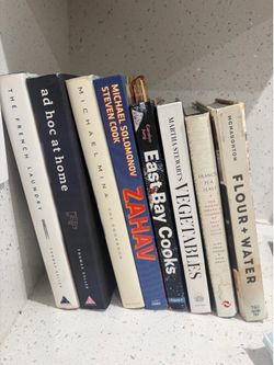Lot of 8 Culinary Cookbooks