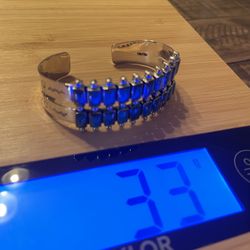Turquoise And Silver Bracelets 