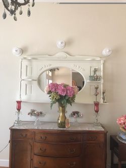 Antique decorative mirror