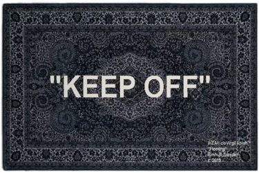 “KEEP OFF” Virgil Abloh x IKEA Off-White Rug 200cm x 300cm