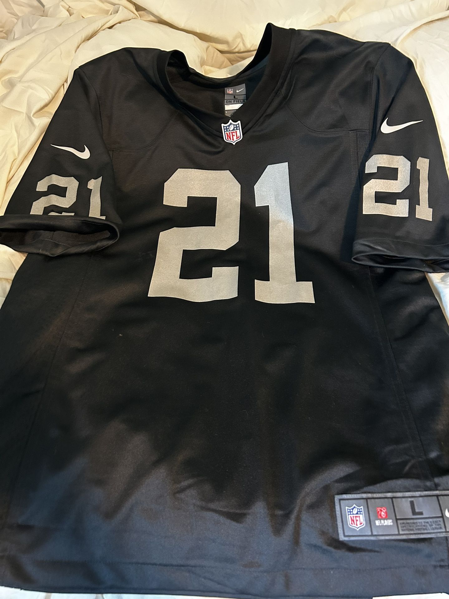 Nike Black Football Jersey (Raiders)