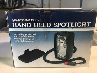 Quarts-Halogen Hand Spotlight