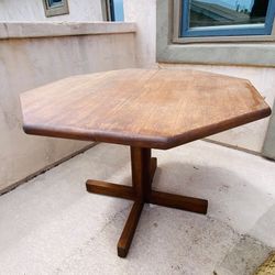 Butcher Block Kitchen Table 