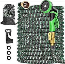 100TF 4X Stronger Deluxe Expandable Flexible Garden Hose Water Hose