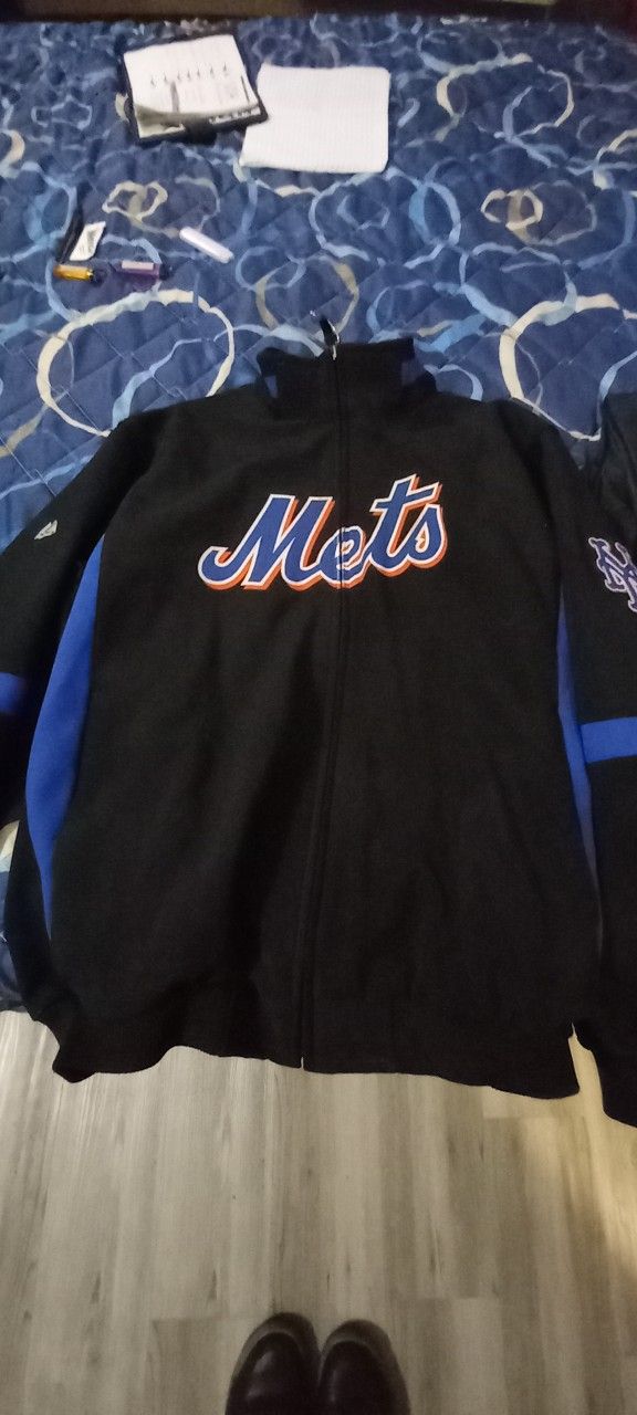 Mets Majestic Authentic ThermaBase Jacket 2XL for Sale in The