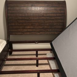 Gorgeous sleigh bed frame